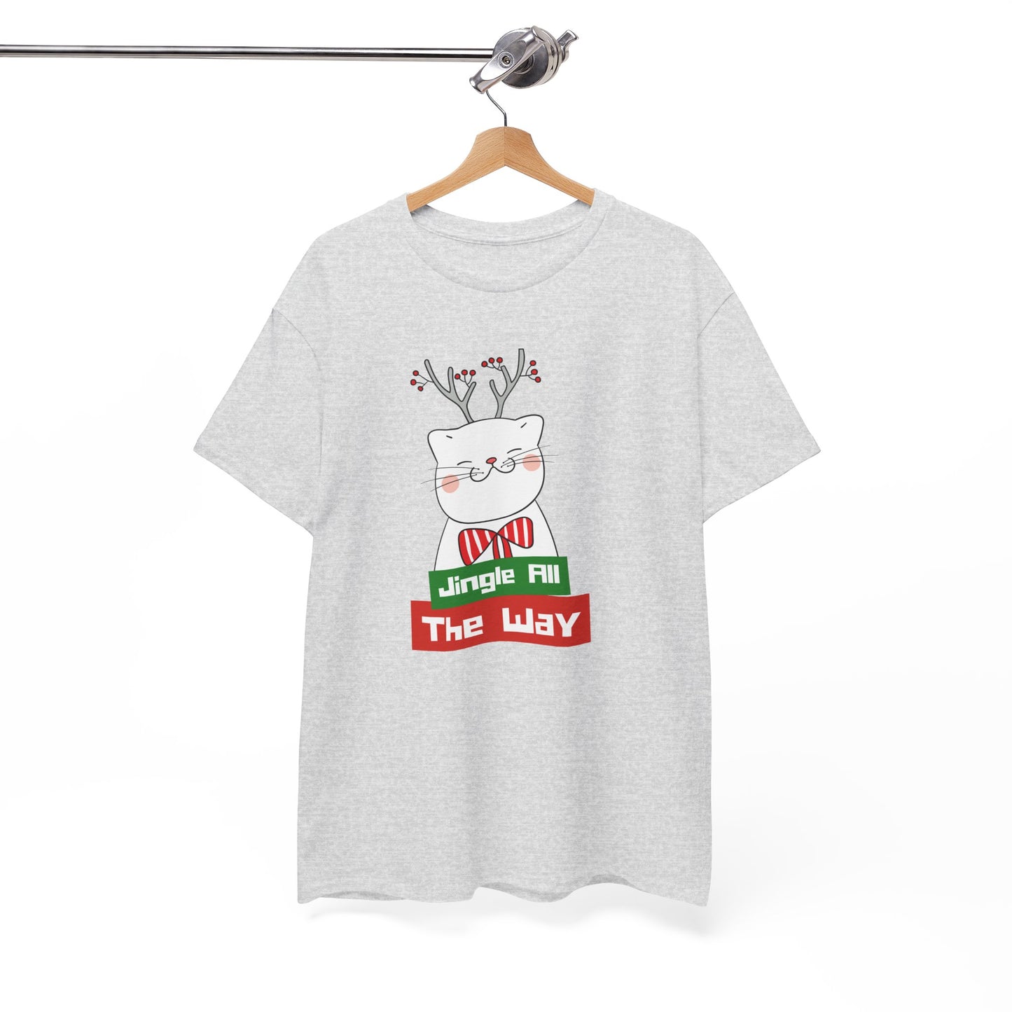 Jingle All the Way - Unisex Heavy Cotton Tee