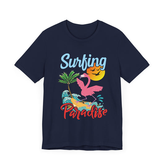 Surfing Paradise - Unisex Jersey Short Sleeve Tee - 13091