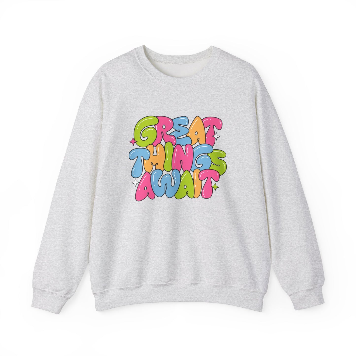 Great Things Awaits - Unisex Heavy Blend™ Crewneck Sweatshirt