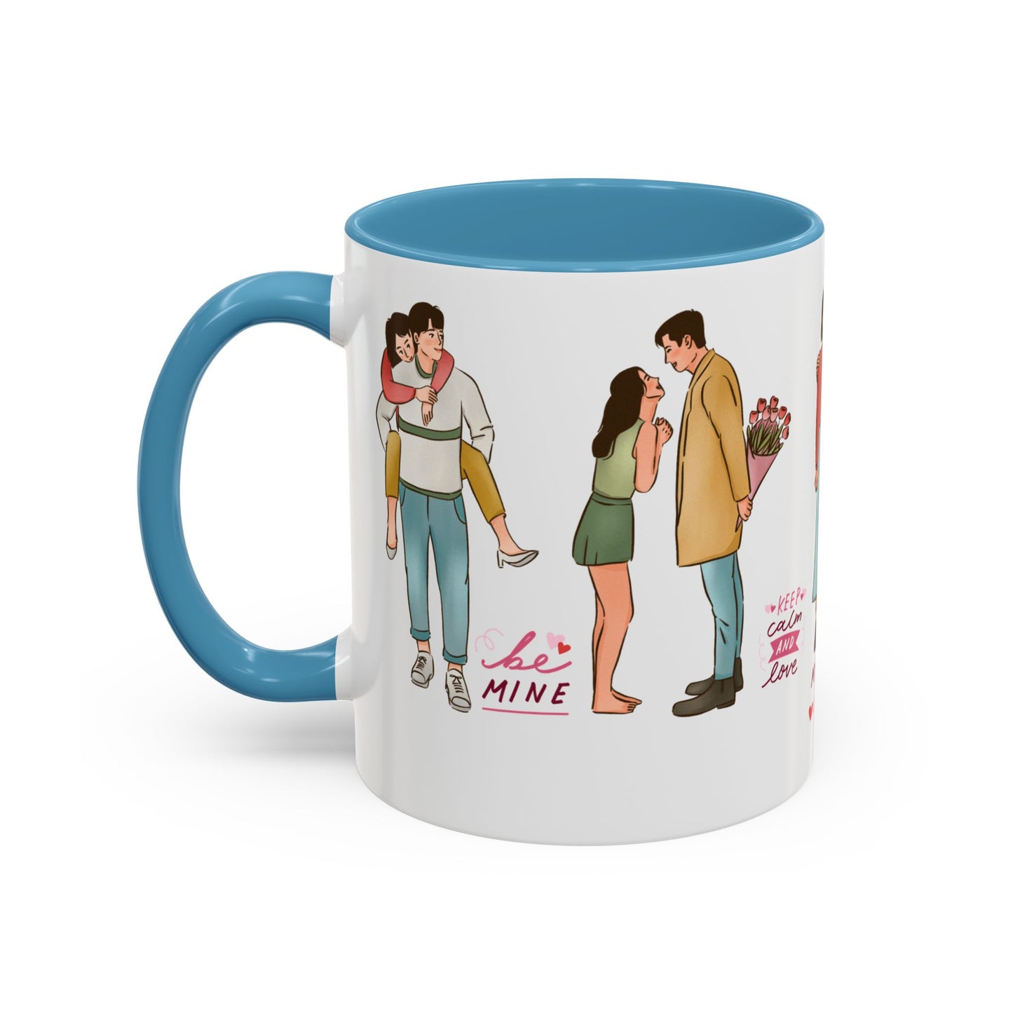 My Heart is Yours - Accent Coffee Mug (11, 15oz) - 11576