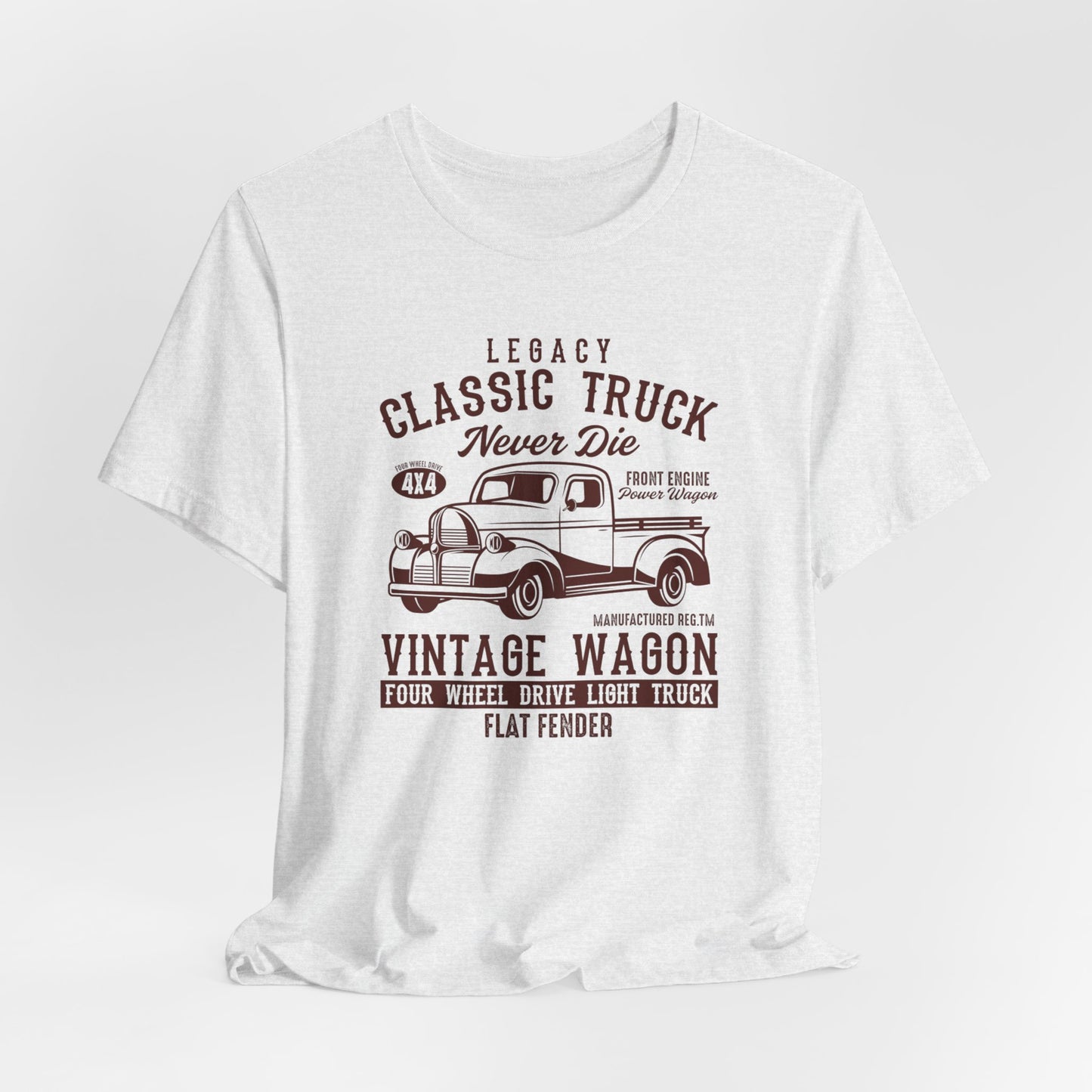 Legacy Classic Truck Never Die - Unisex Jersey Short Sleeve Tee