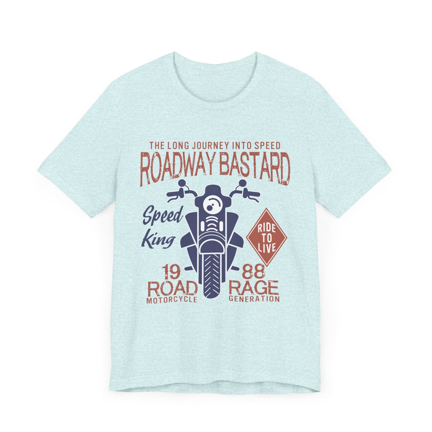 Roadway Bastard - Unisex Jersey Short Sleeve Tee