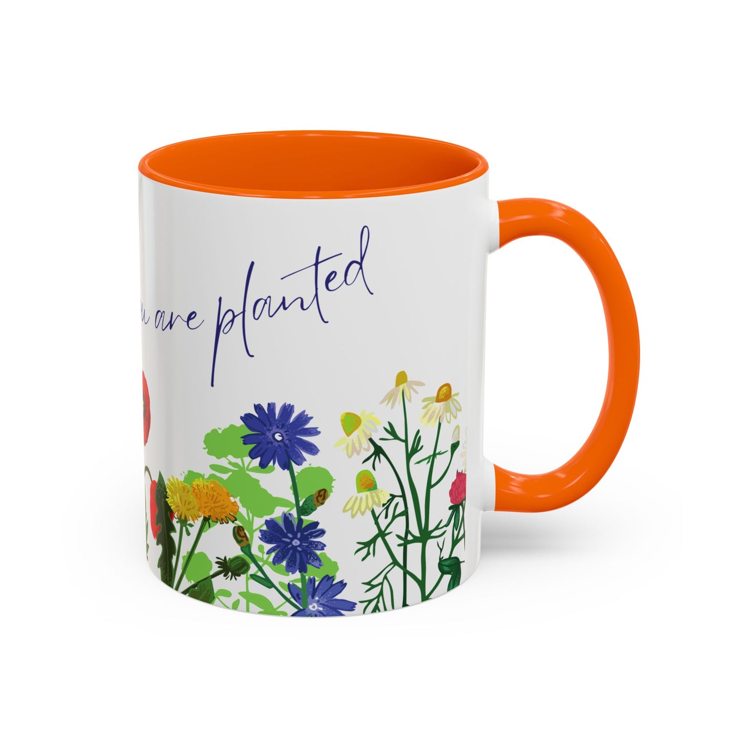 Bloom Where You Are Planted - Accent Coffee Mug (11, 15oz) - 10895