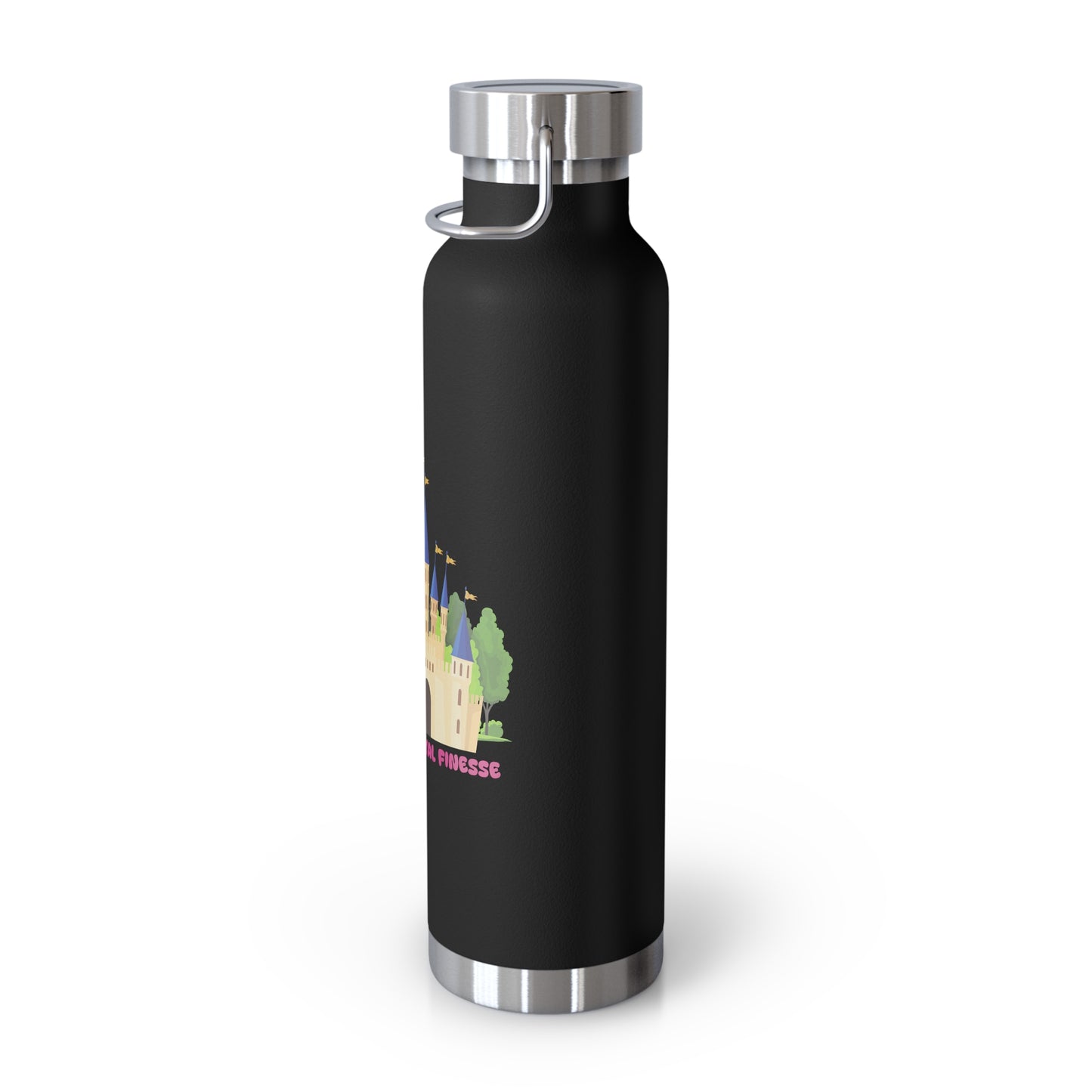 Blue Dress Princess, Royal Finesse - Copper Vacuum Insulated Bottle, 22oz - 11636