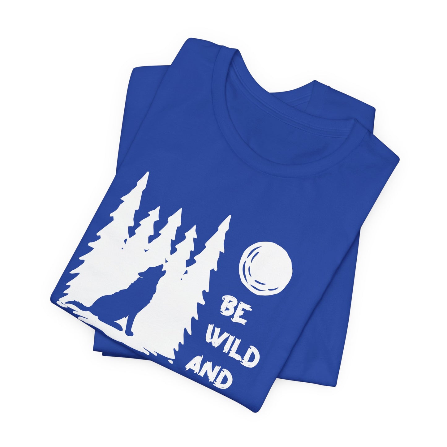 Camping: Be Wild & Wander - Unisex Jersey Short Sleeve Tee - 12632