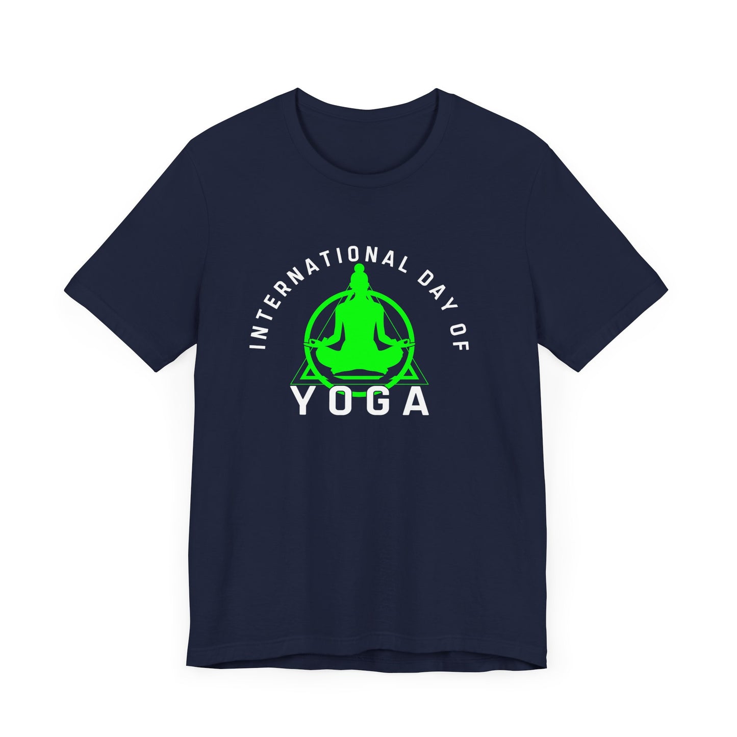 International Day Of Yoga - Unisex Jersey Short Sleeve Tee