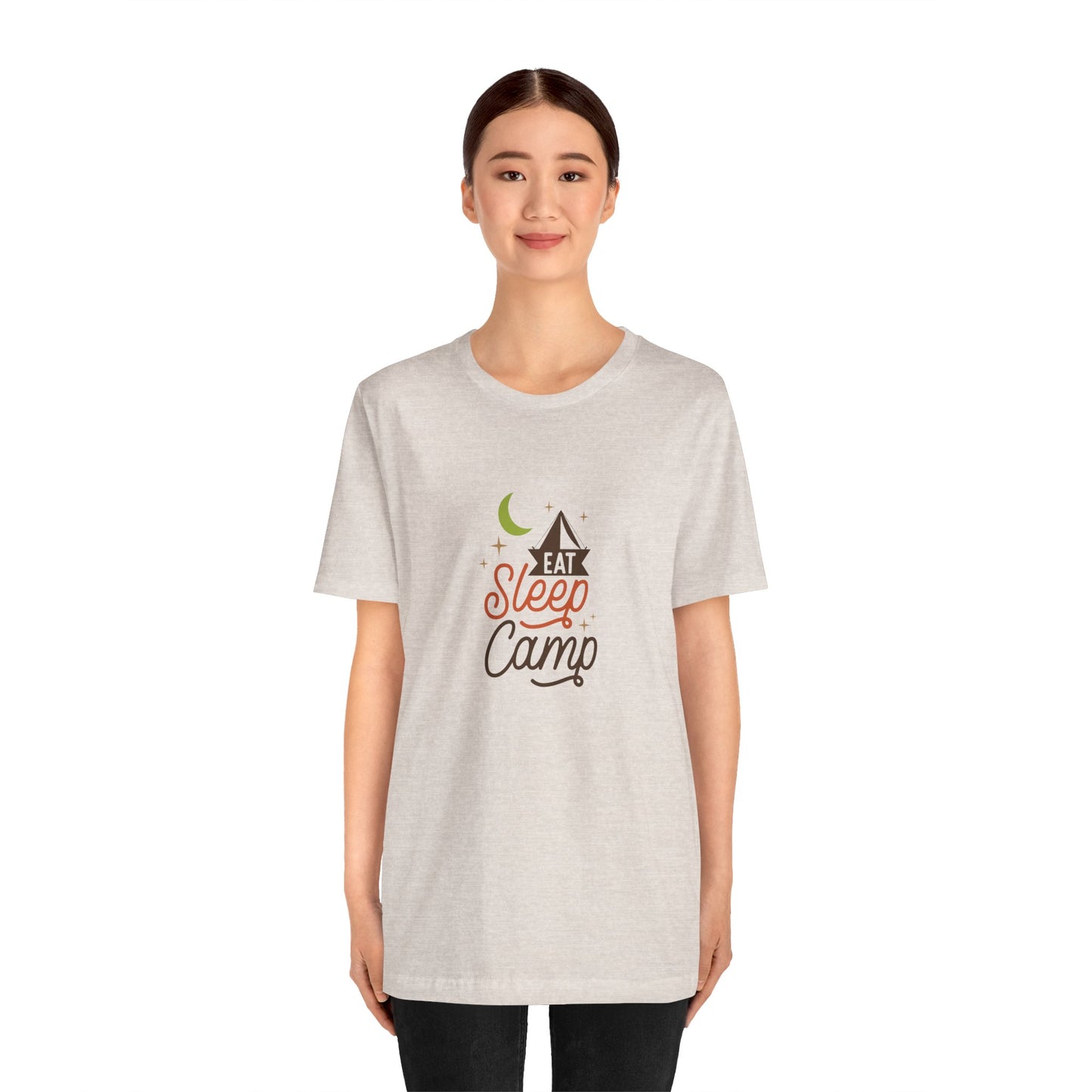 Eat Sleep Camp - Unisex Jersey Short Sleeve Tee - 10568