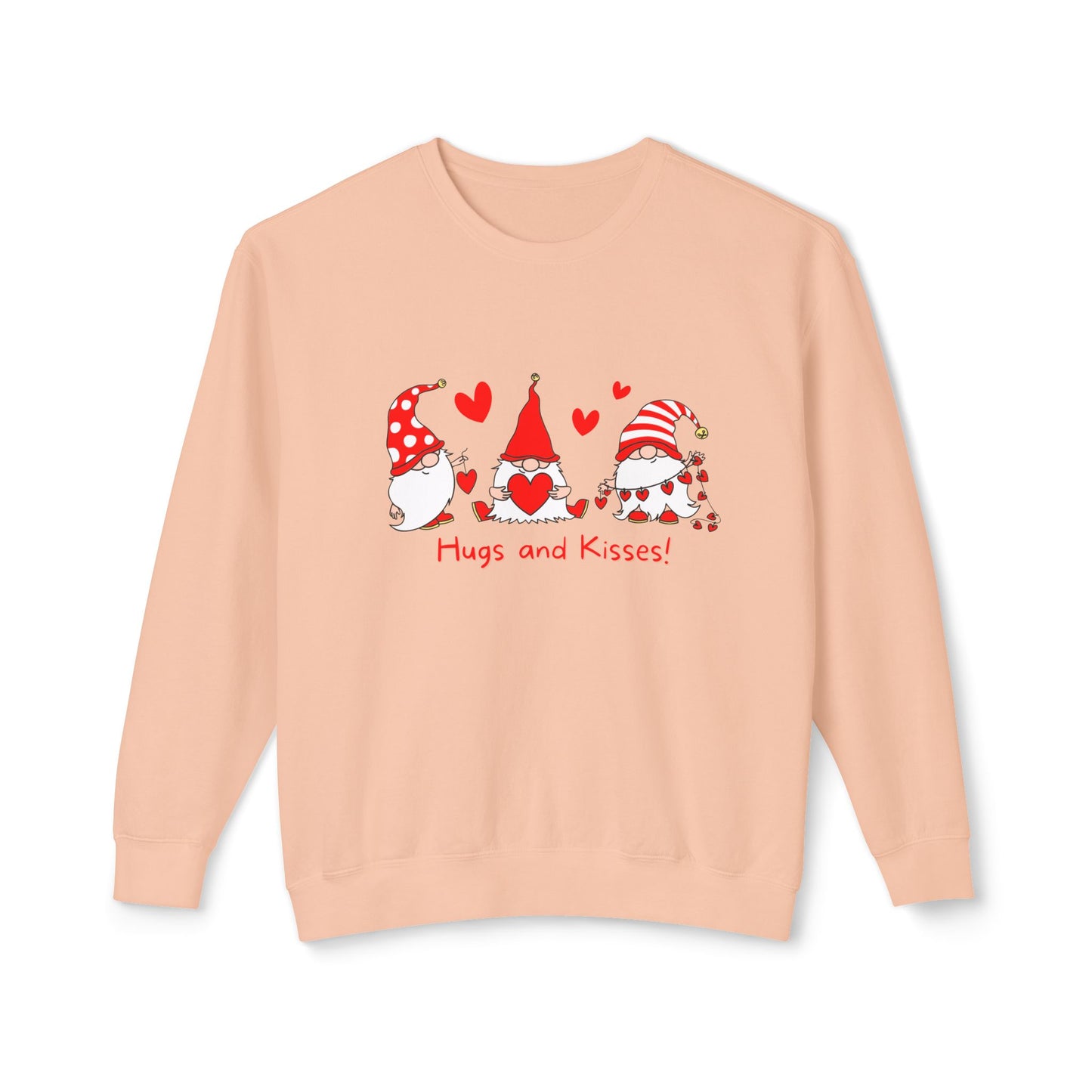 Hugs & Kisses - Unisex Lightweight Crewneck Sweatshirt - 11383