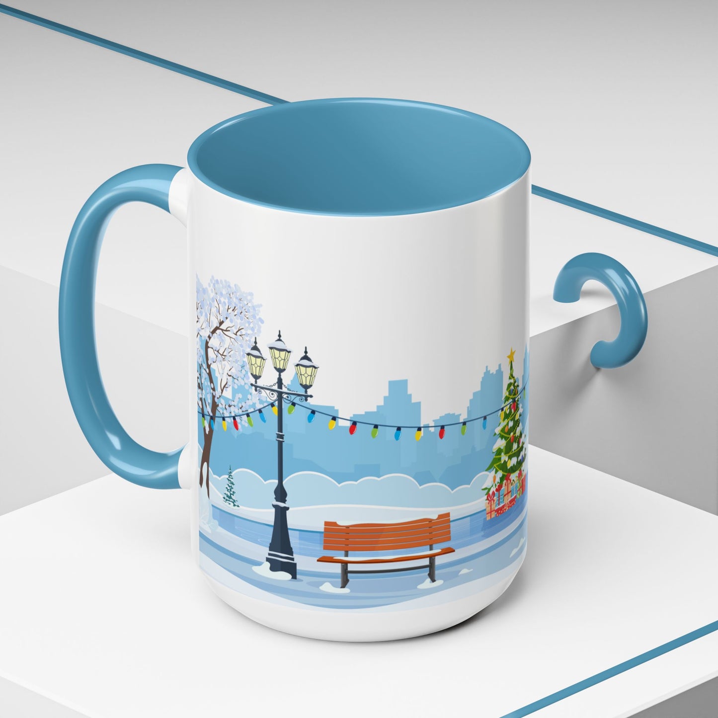 Christmas Street - Accent Coffee Mug (11, 15oz) - 10439