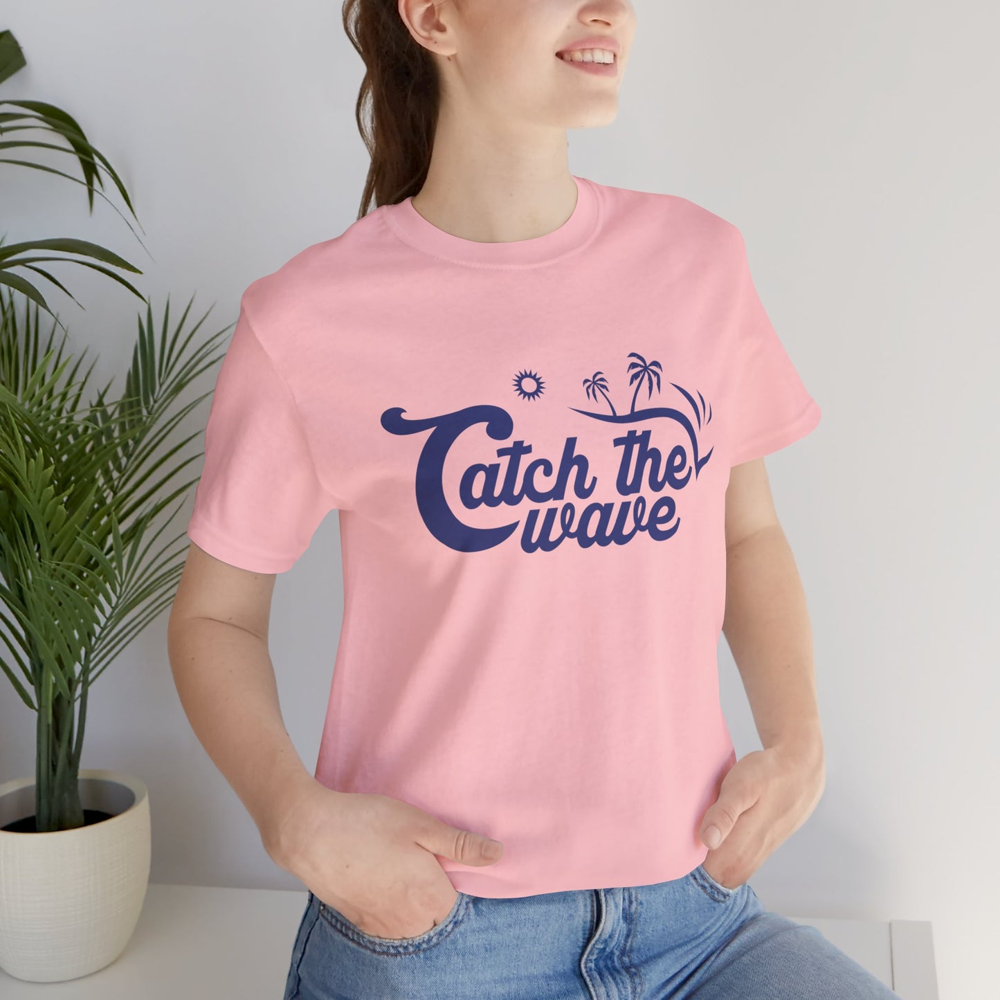 Catch The Wave - Unisex Jersey Short Sleeve Tee