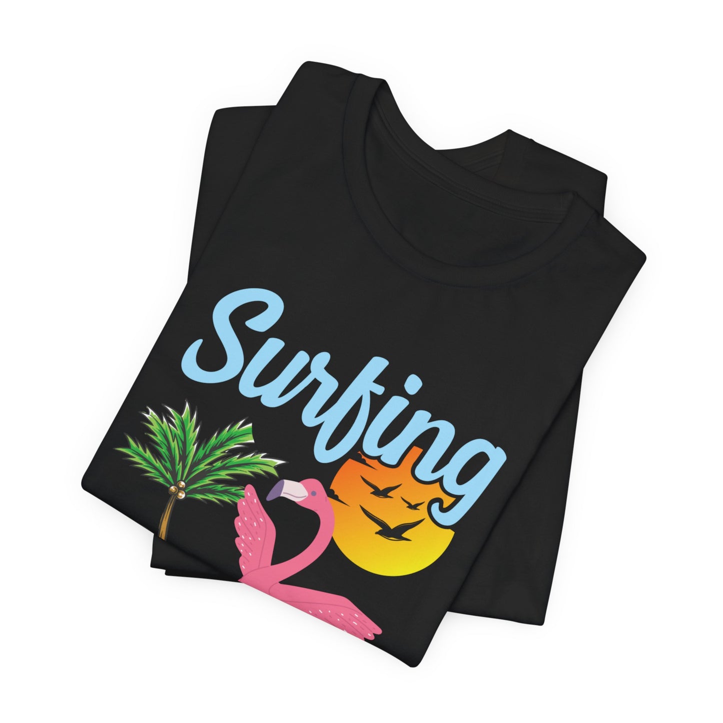 Surfing Paradise - Unisex Jersey Short Sleeve Tee - 13091