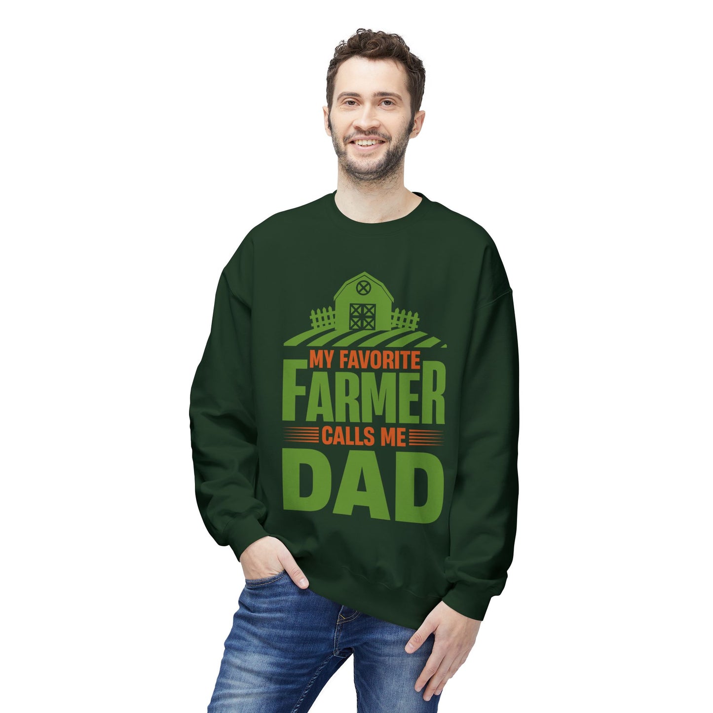 My Favorite Farmer Calls Me Dad Sweatshirt - 12912