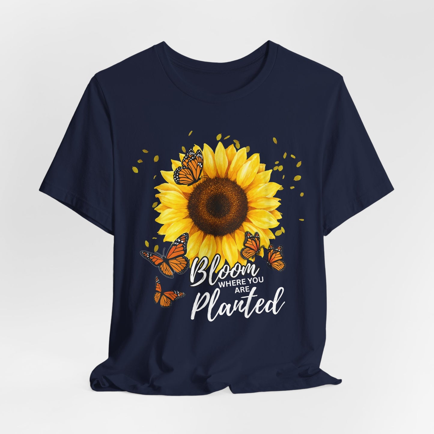 Sunflower Bloom Where You Are Planted Tee - 14920
