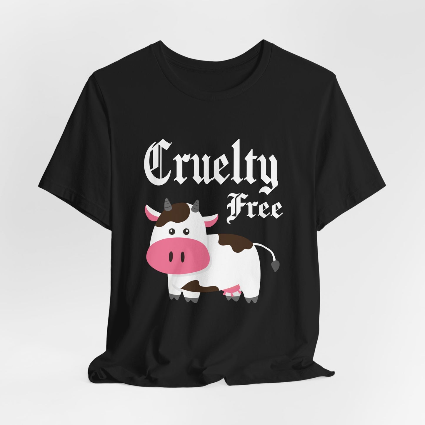 Vegan: Cruelty Free - Unisex Jersey Short Sleeve Tee