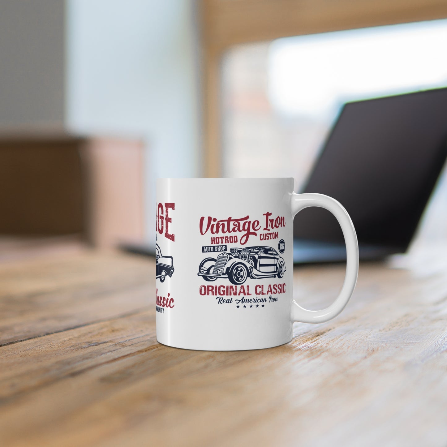 Vintage Custom Muscle, Original Classic - Mug 11oz