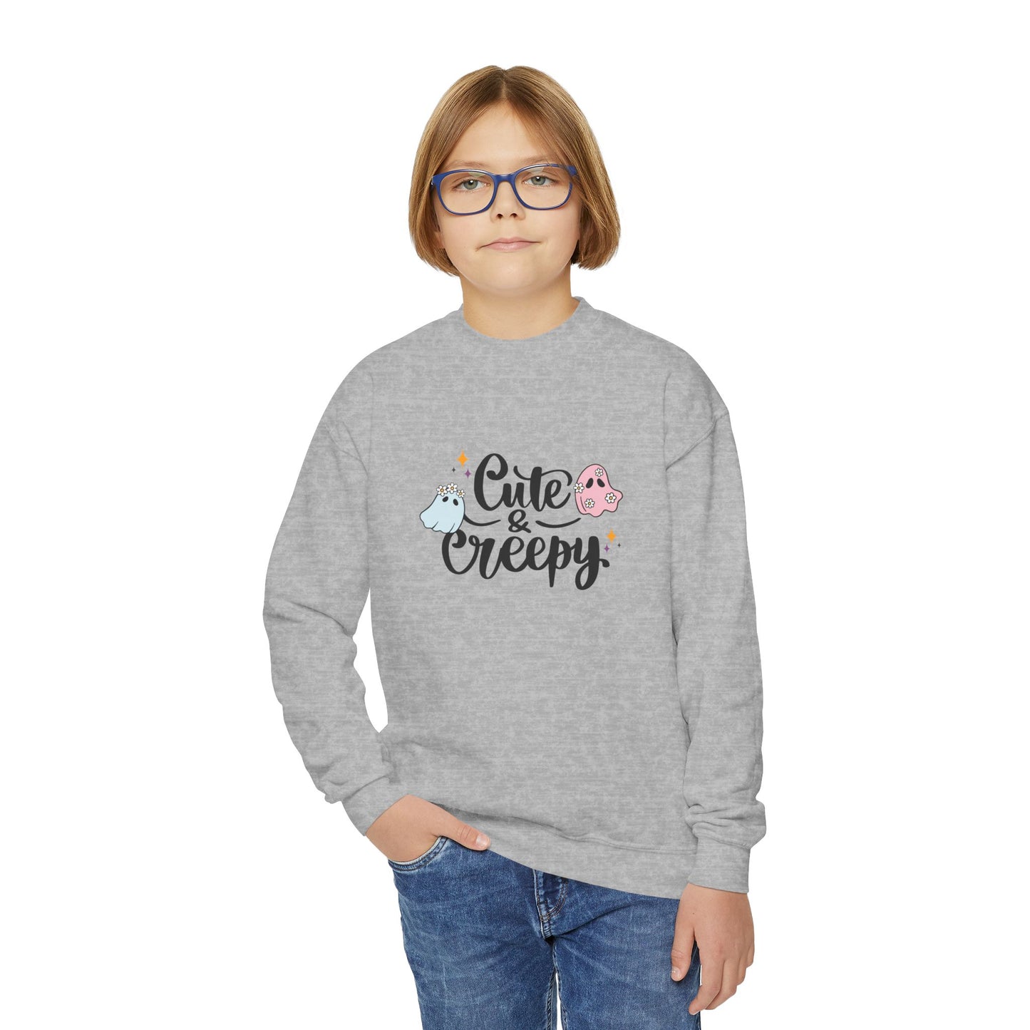 Cute & Creepy - Youth Crewneck Sweatshirt