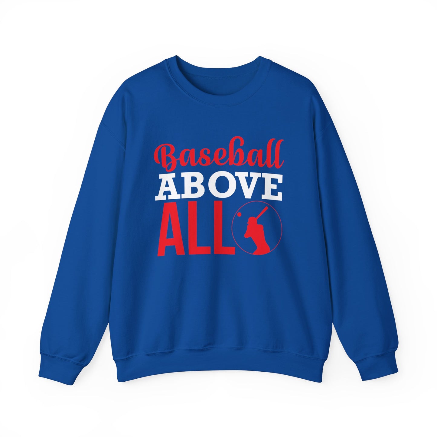 Baseball Above All - Unisex Heavy Blend™ Crewneck Sweatshirt