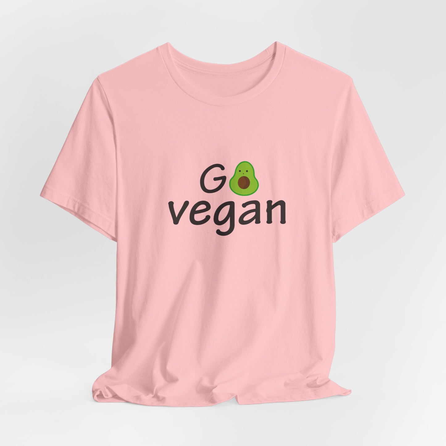 Go Vegan - Unisex Jersey Short Sleeve Tee