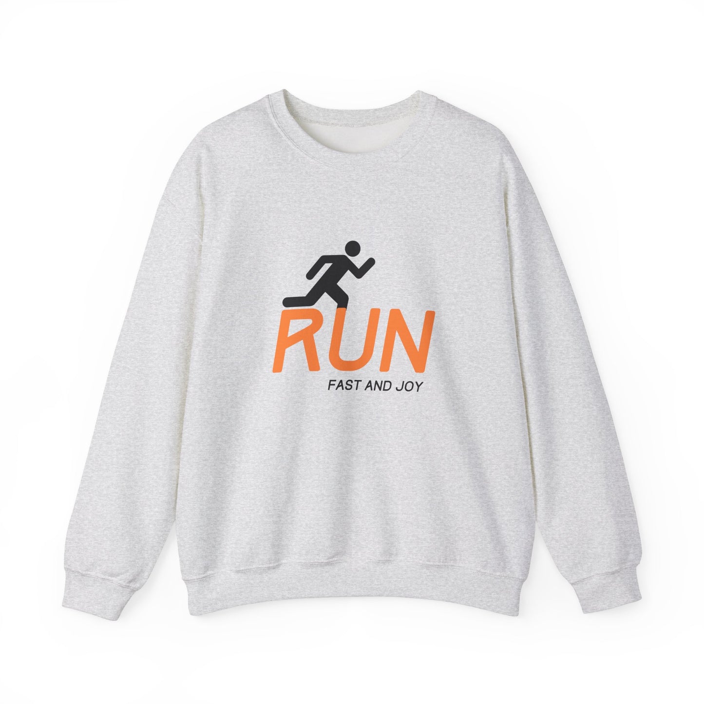 Run Fast & Joy - Unisex Heavy Blend™ Crewneck Sweatshirt