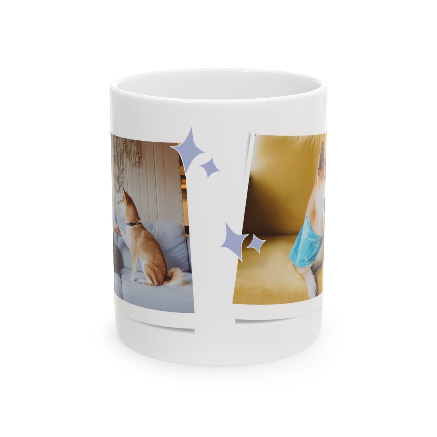 Personalized Pet Photo Mug, Dog Lover Gift, Customizable Coffee Cup, Animal Lover's Cup, Perfect for Birthdays, Pet Appreciation - 14162