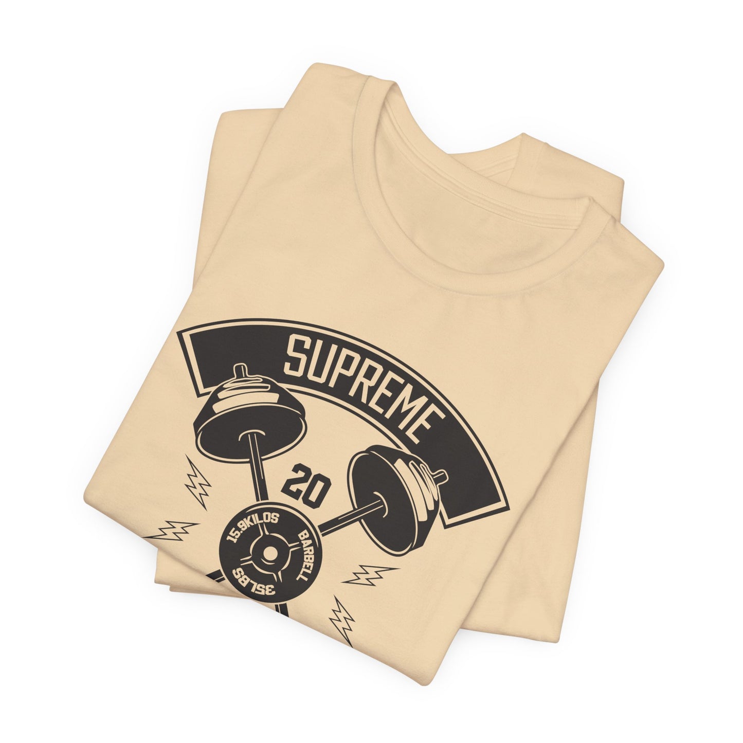 Gym: Supreme Fitness - Unisex Jersey Short Sleeve Tee