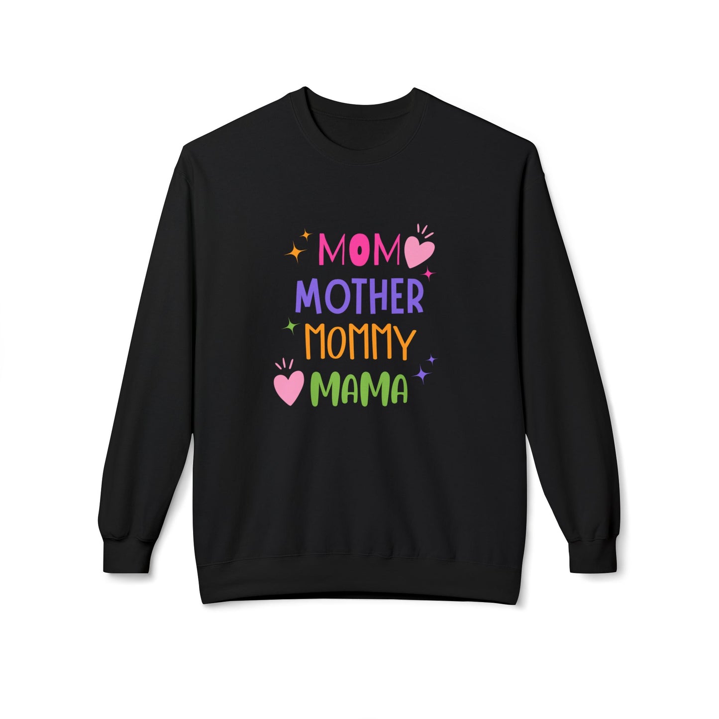 Mom, Mother,  Mommy, Mama - Crewneck Sweatshirt - Perfect Gift for Mother's Day - 11894