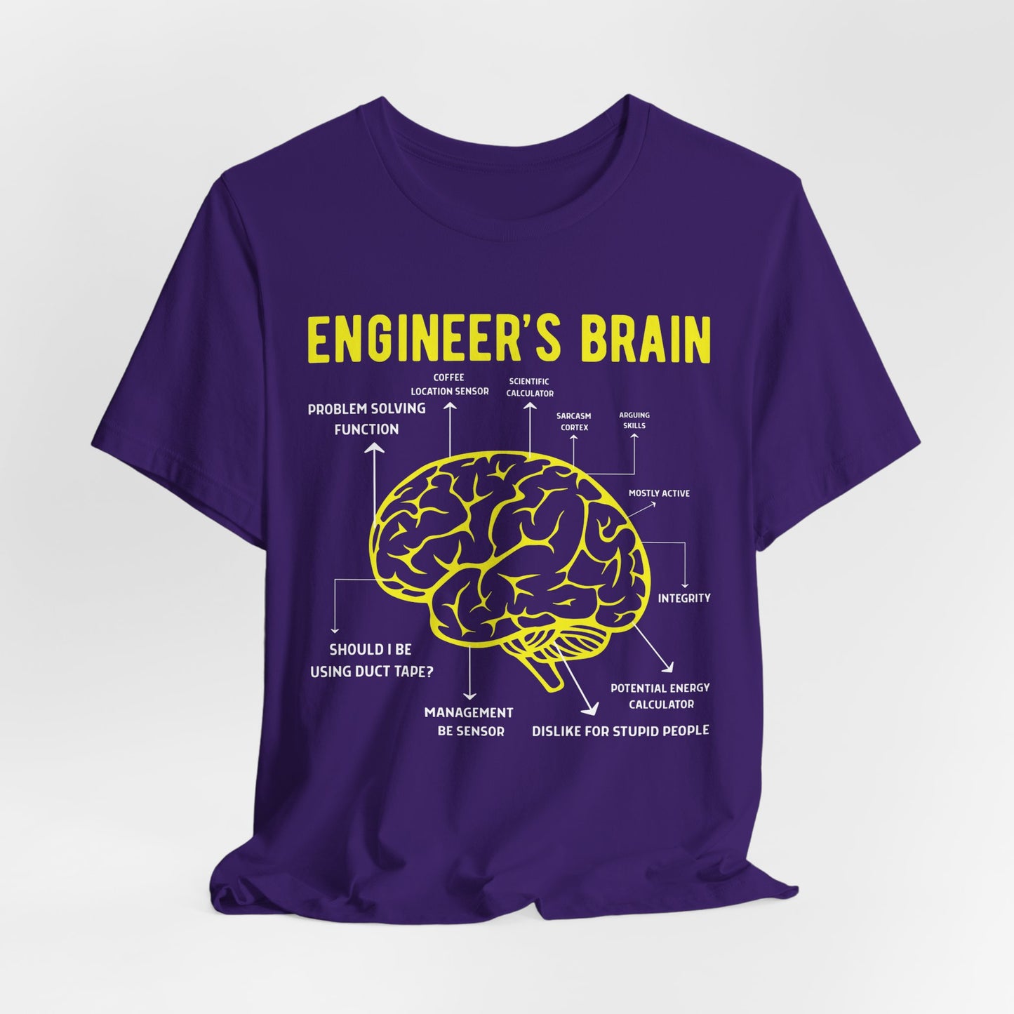 Engineer's Brain - Unisex Jersey Short Sleeve Tee - 13536