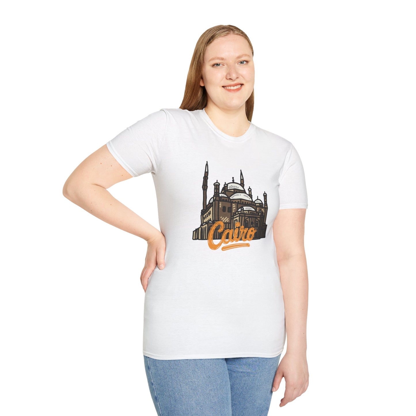Cairo Unisex Softstyle T-Shirt – Perfect for Travelers and City Lovers - 12088
