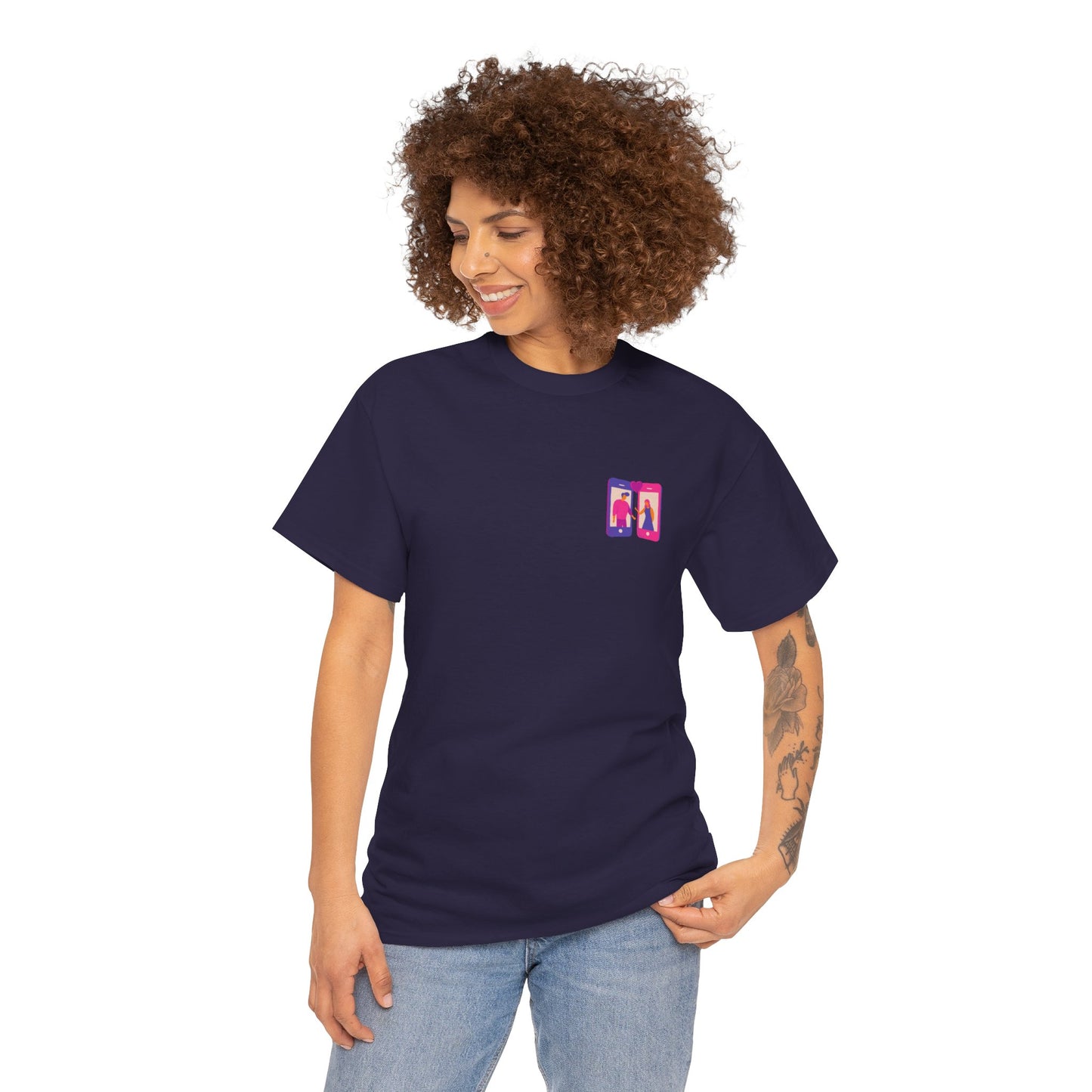 Love Sees Imperfection Perfectly - Unisex Heavy Cotton Tee - 11571