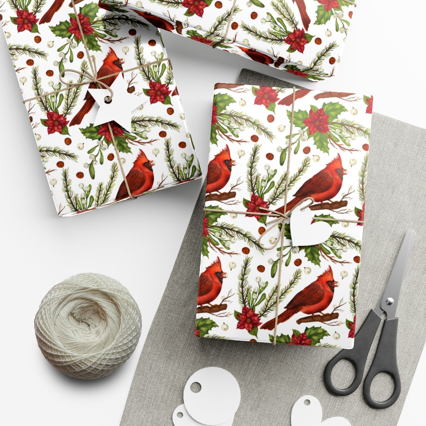 Christmas Bird - Gift Wrap Papers - 10330