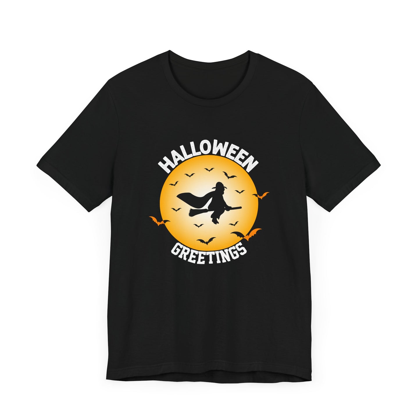 Halloween Greetings - Unisex Jersey Short Sleeve Tee - 12254