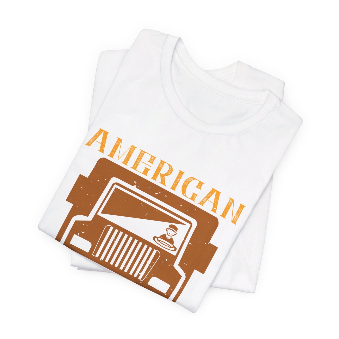 American Truck Driver - Unisex Jersey Short Sleeve Tee