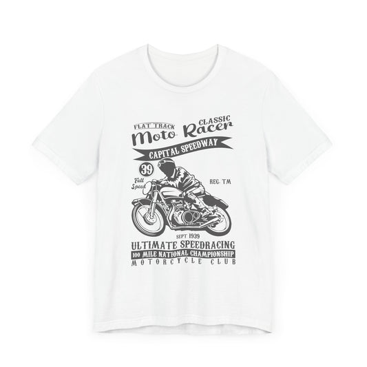 Classic Motor Racer - Unisex Jersey Short Sleeve Tee - 13296