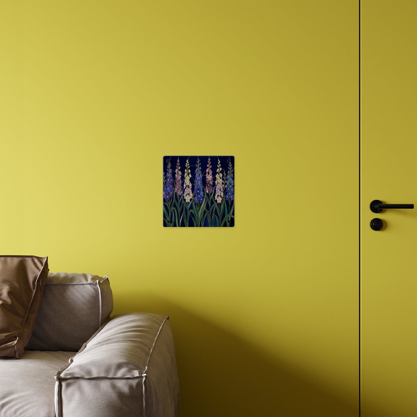 Larkspur Floral Acrylic Wall Art — 14605