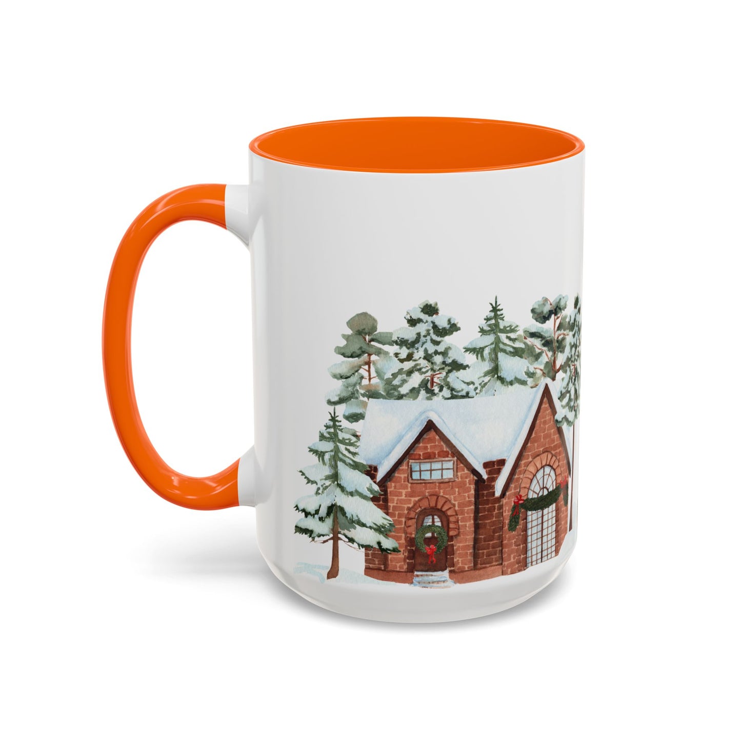 Christmas Houses - Accent Coffee Mug (11, 15oz) - 10456