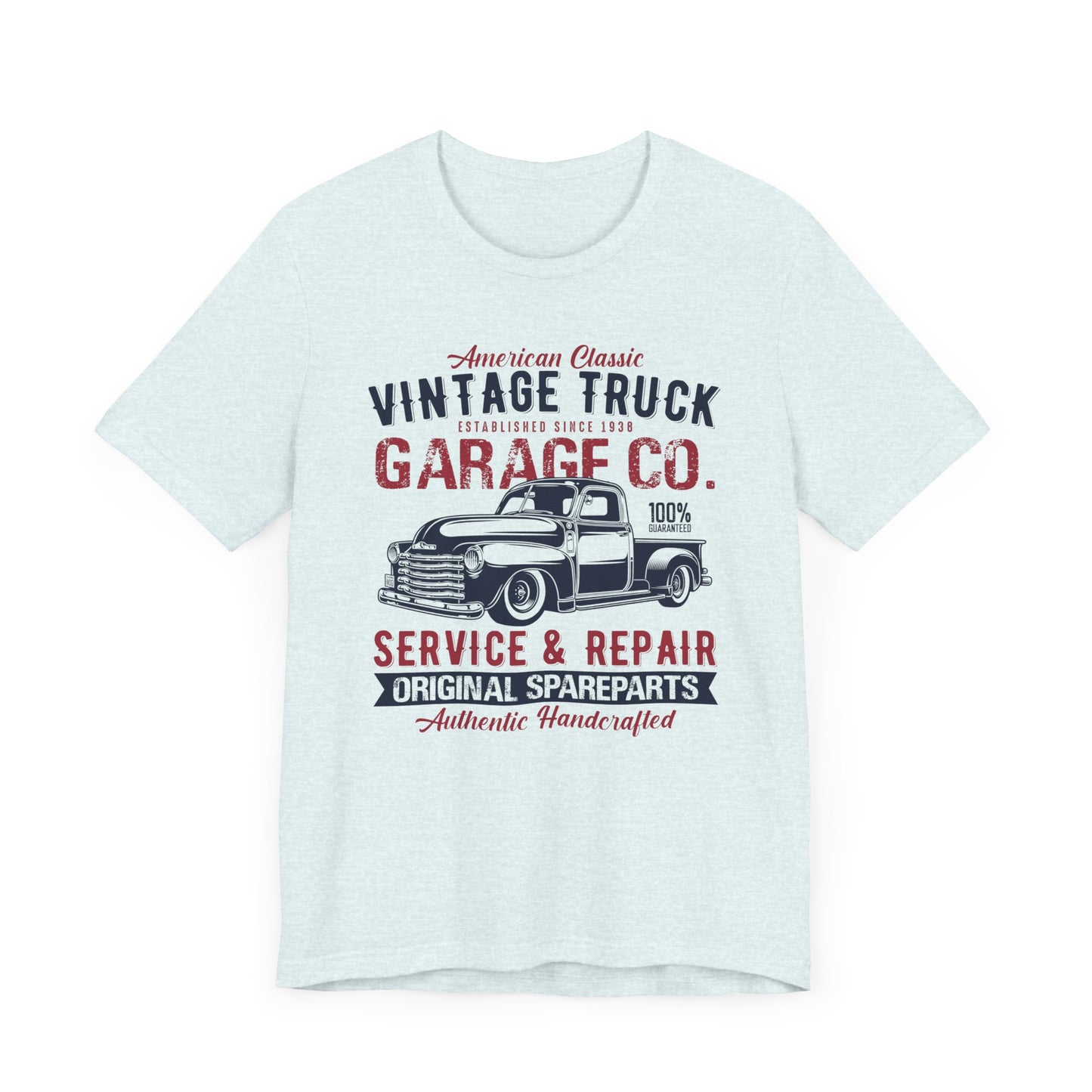 American Classic Vintage Truck - Unisex Jersey Short Sleeve Tee - 12611