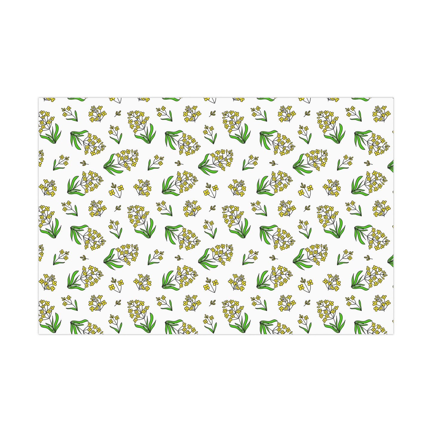 Yellow Flowers - Gift Wrap Papers - 20210