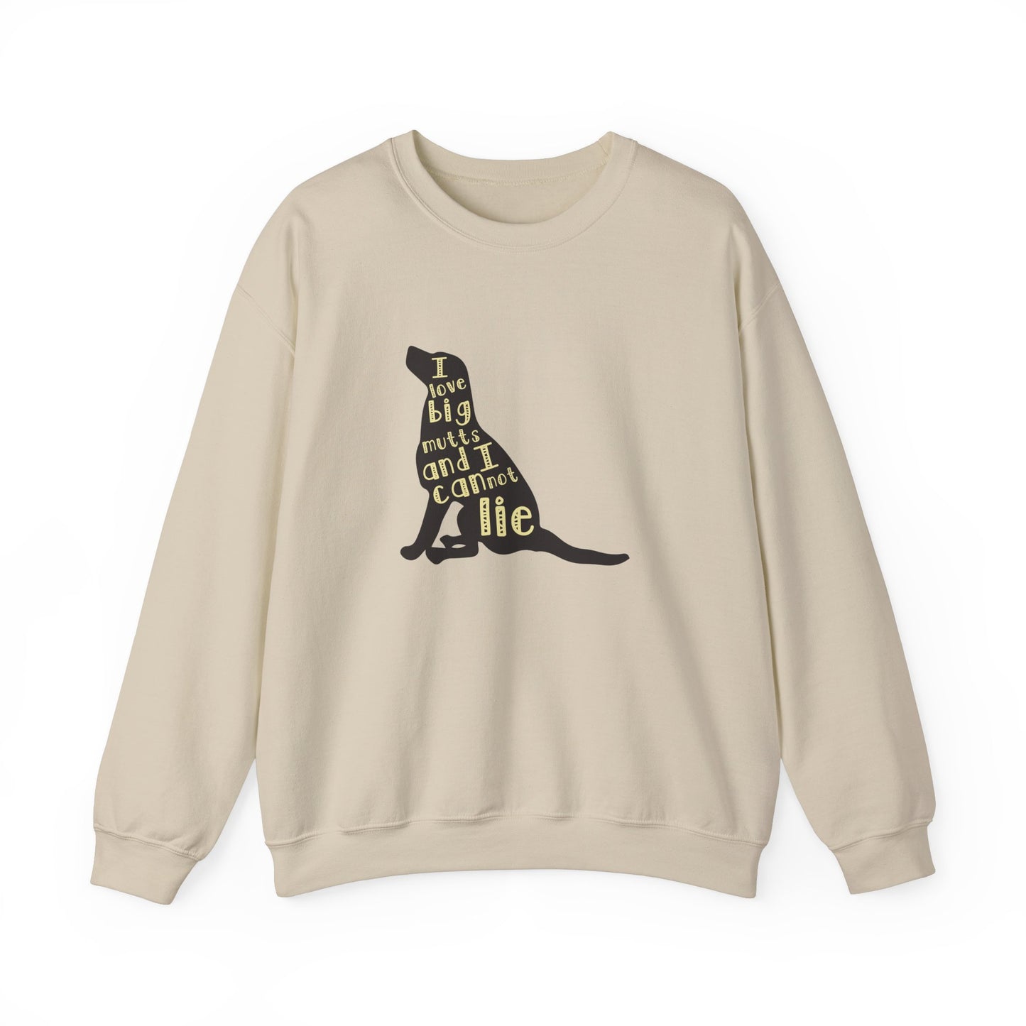 I Love Big Mutts and I Cannot Lie - Unisex Heavy Blend™ Crewneck Sweatshirt