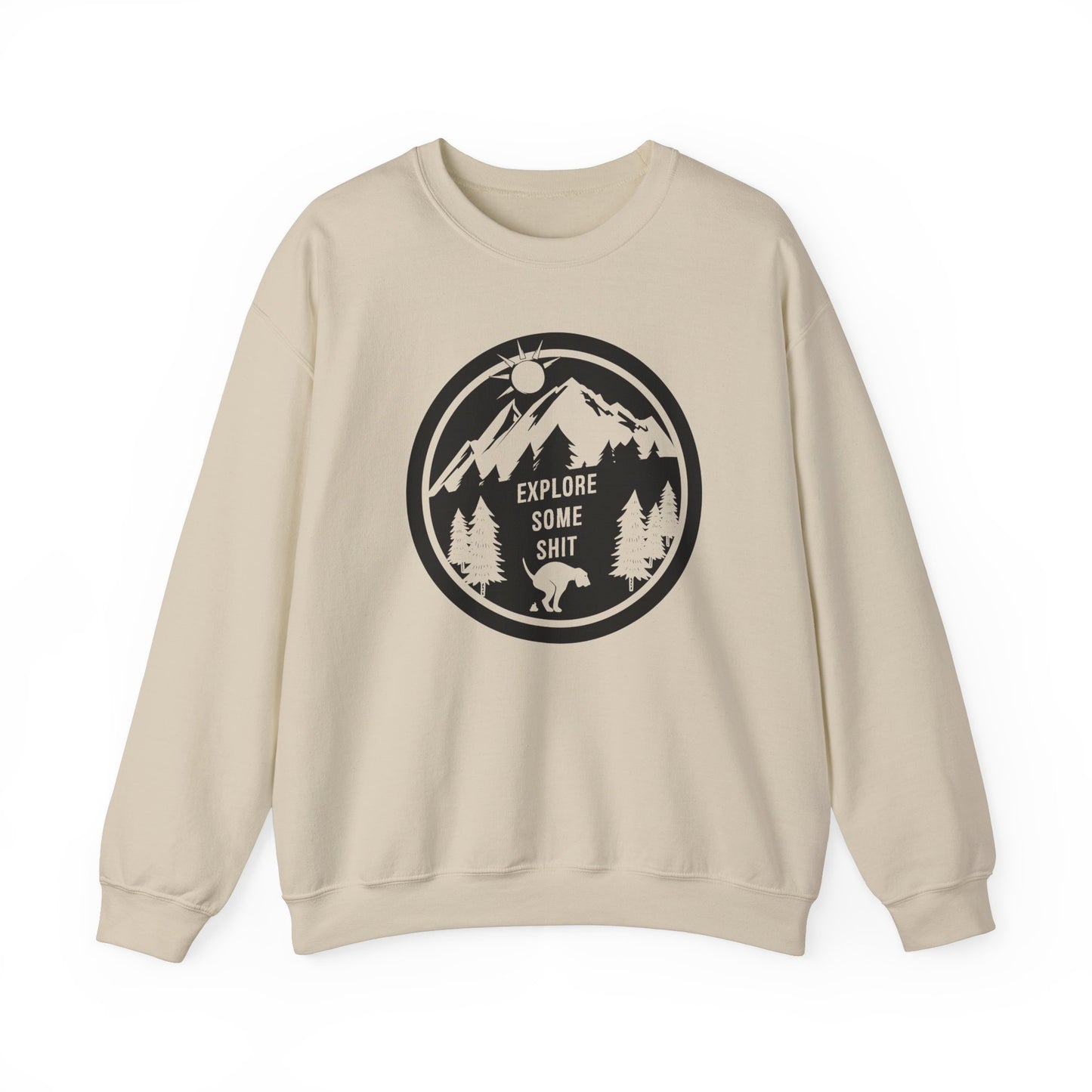 Explore Some Shit - Unisex Heavy Blend™ Crewneck Sweatshirt