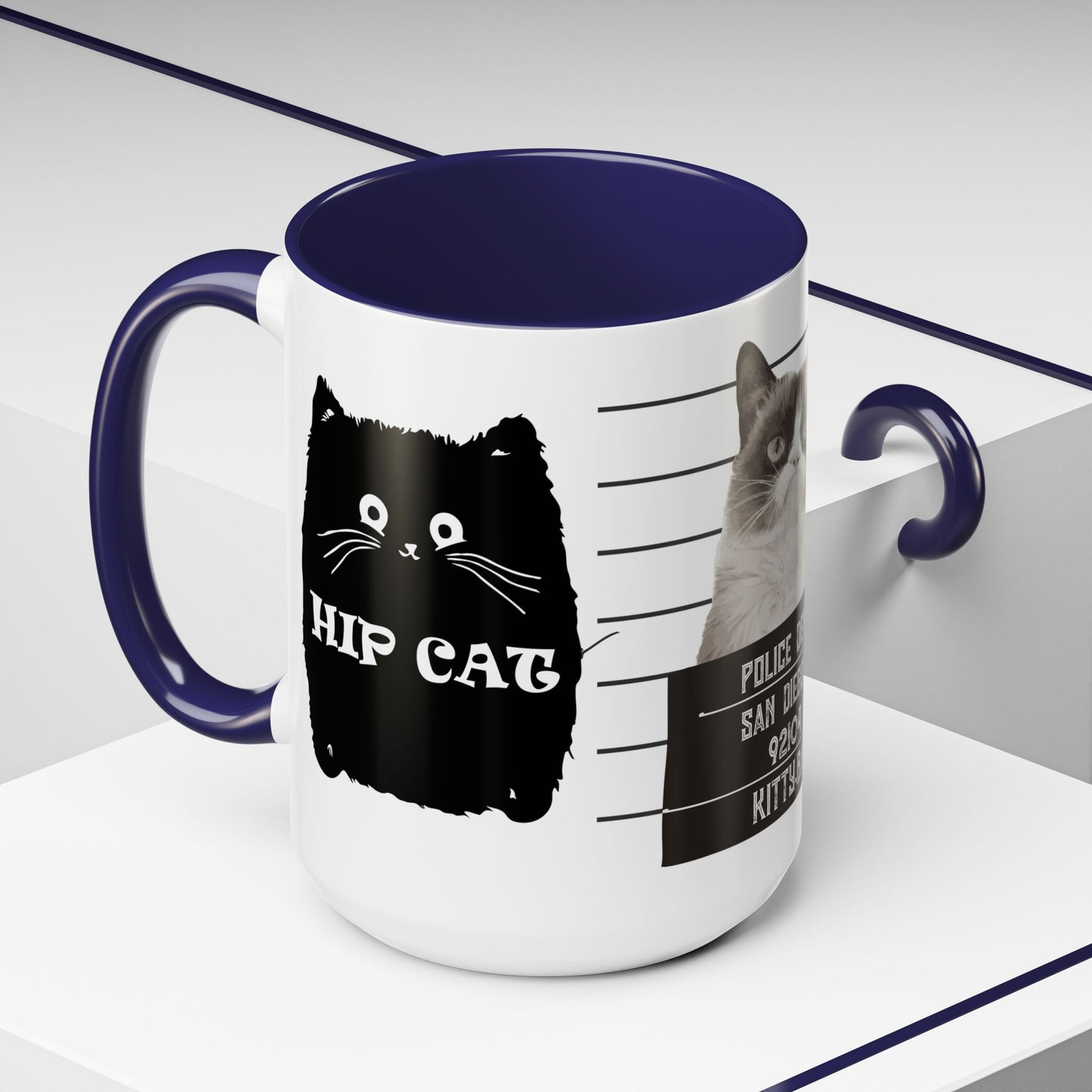 Kitty Bad - Accent Coffee Mug (11, 15oz)