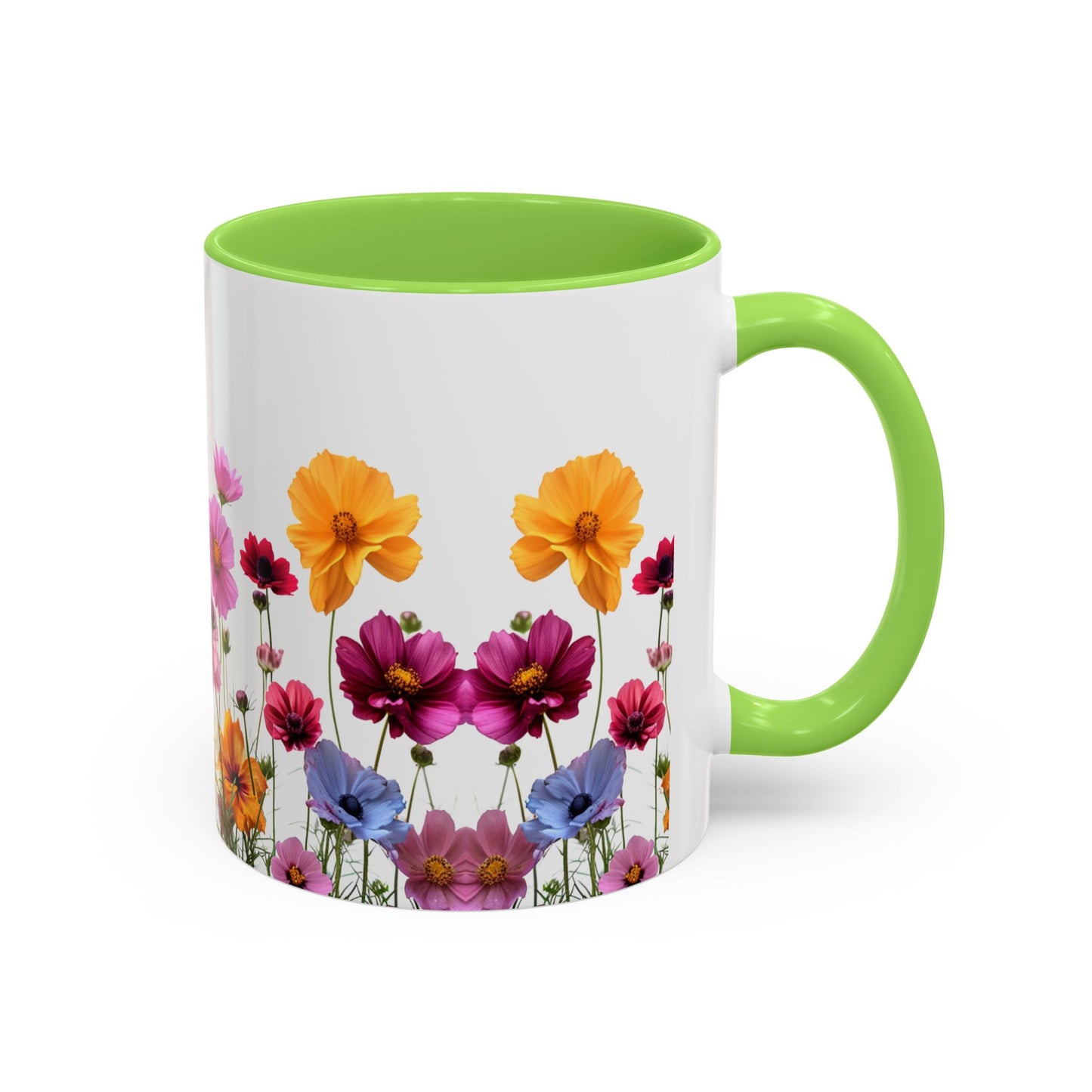 Bright Flowers - Colorful Mugs, 11oz - 10793