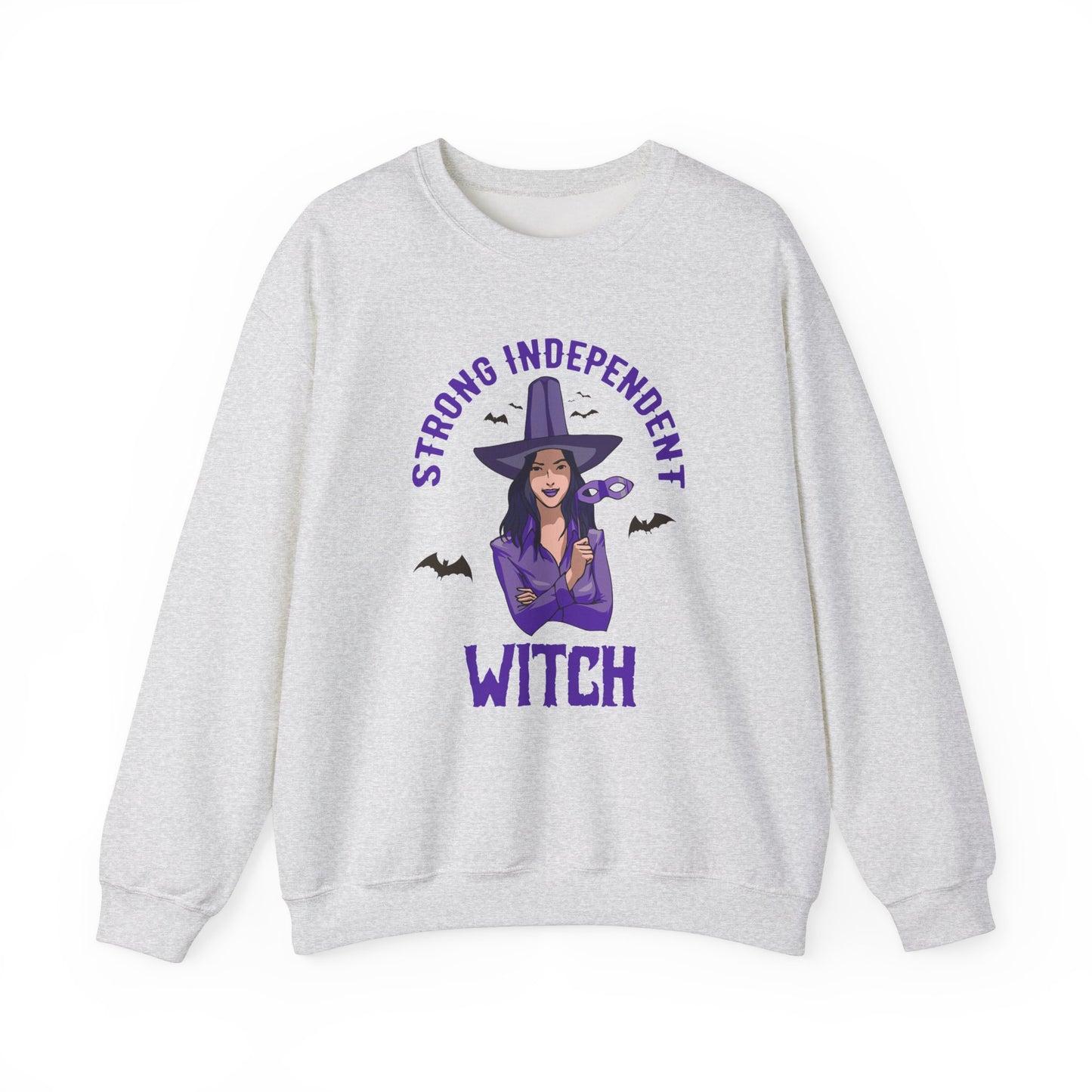 Strong Independent Witch - Unisex Heavy Blend™ Crewneck Sweatshirt