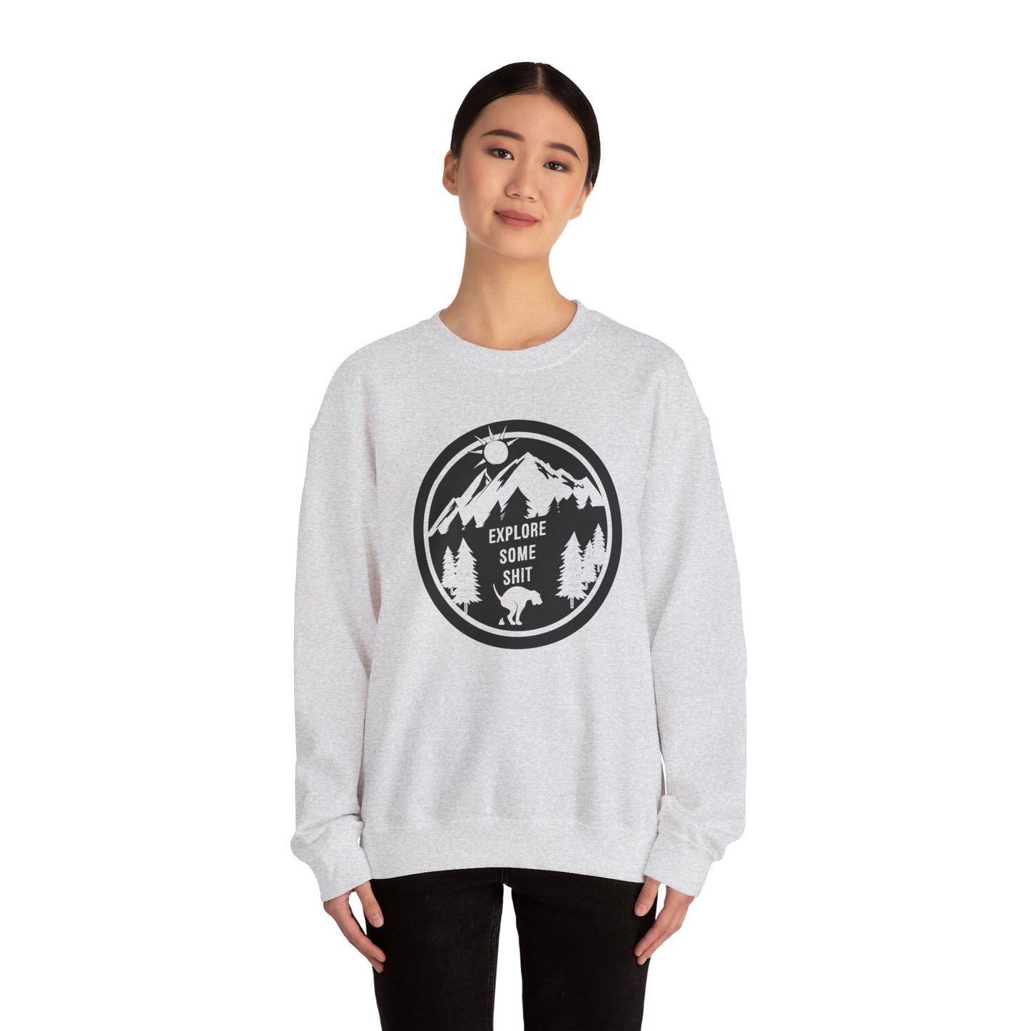 Explore Some Shit - Unisex Heavy Blend™ Crewneck Sweatshirt