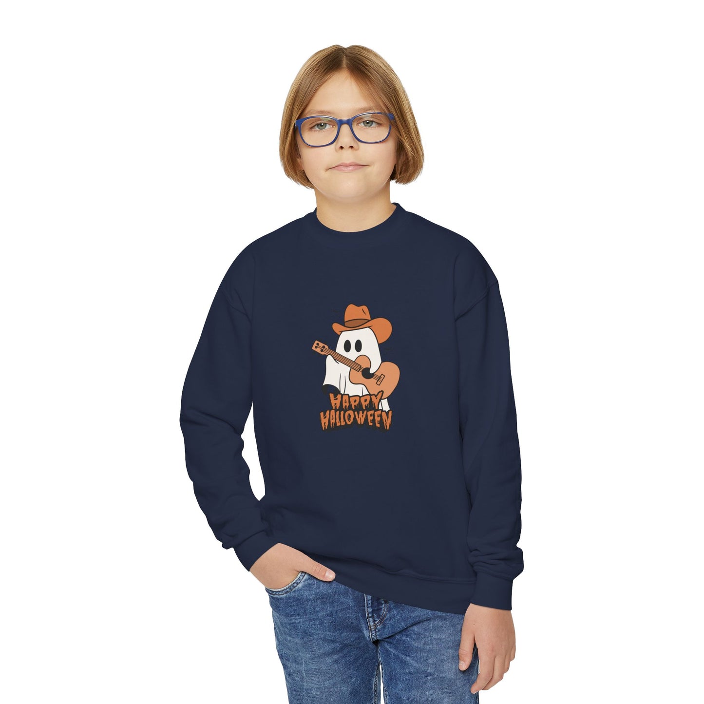 Happy Halloween - Youth Crewneck Sweatshirt