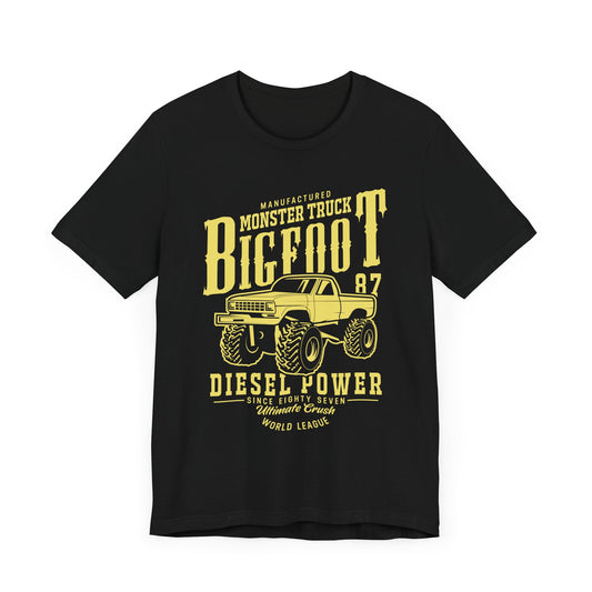 Monster Truck, Big Foot - Unisex Jersey Short Sleeve Tee - 12610