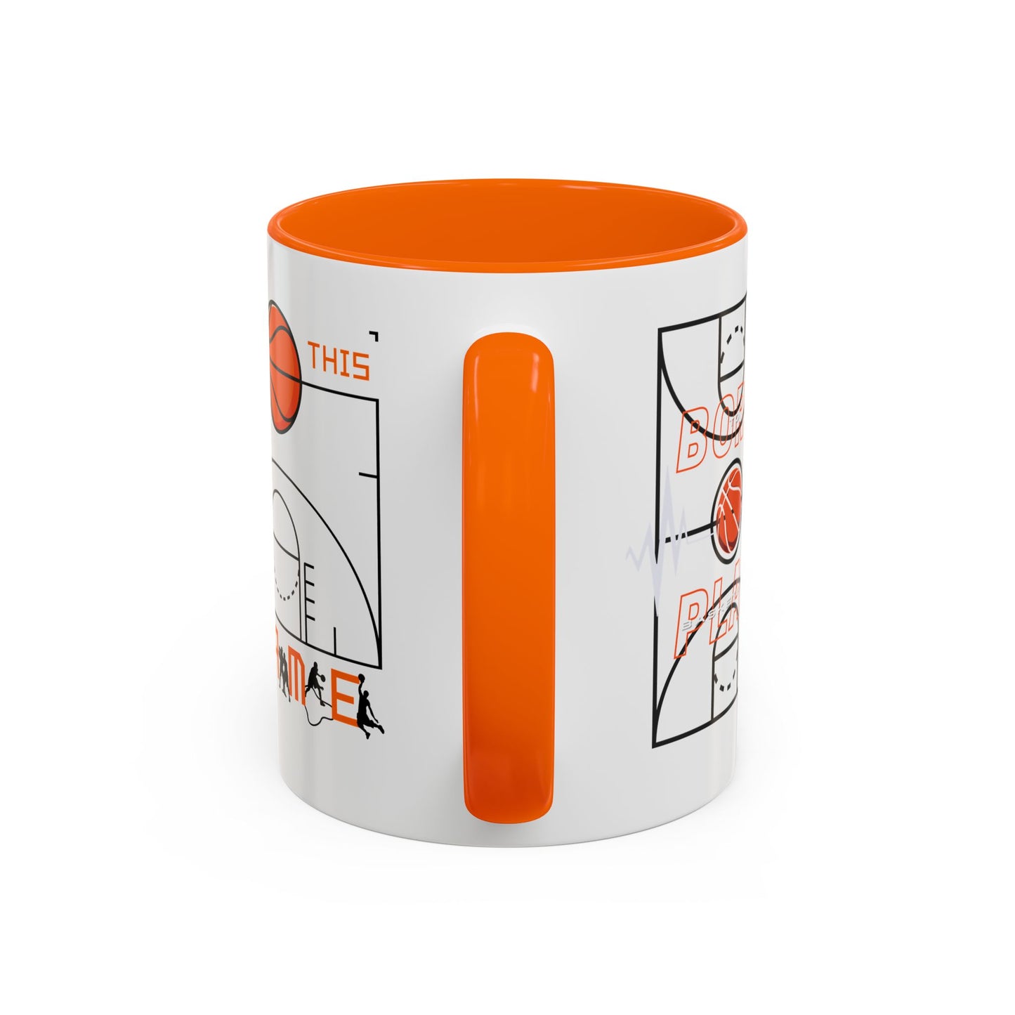 Basketball - Accent Coffee Mug (11, 15oz) - 10715