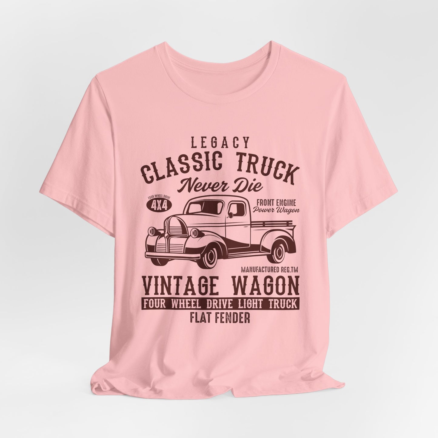 Legacy Classic Truck Never Die - Unisex Jersey Short Sleeve Tee - 12898