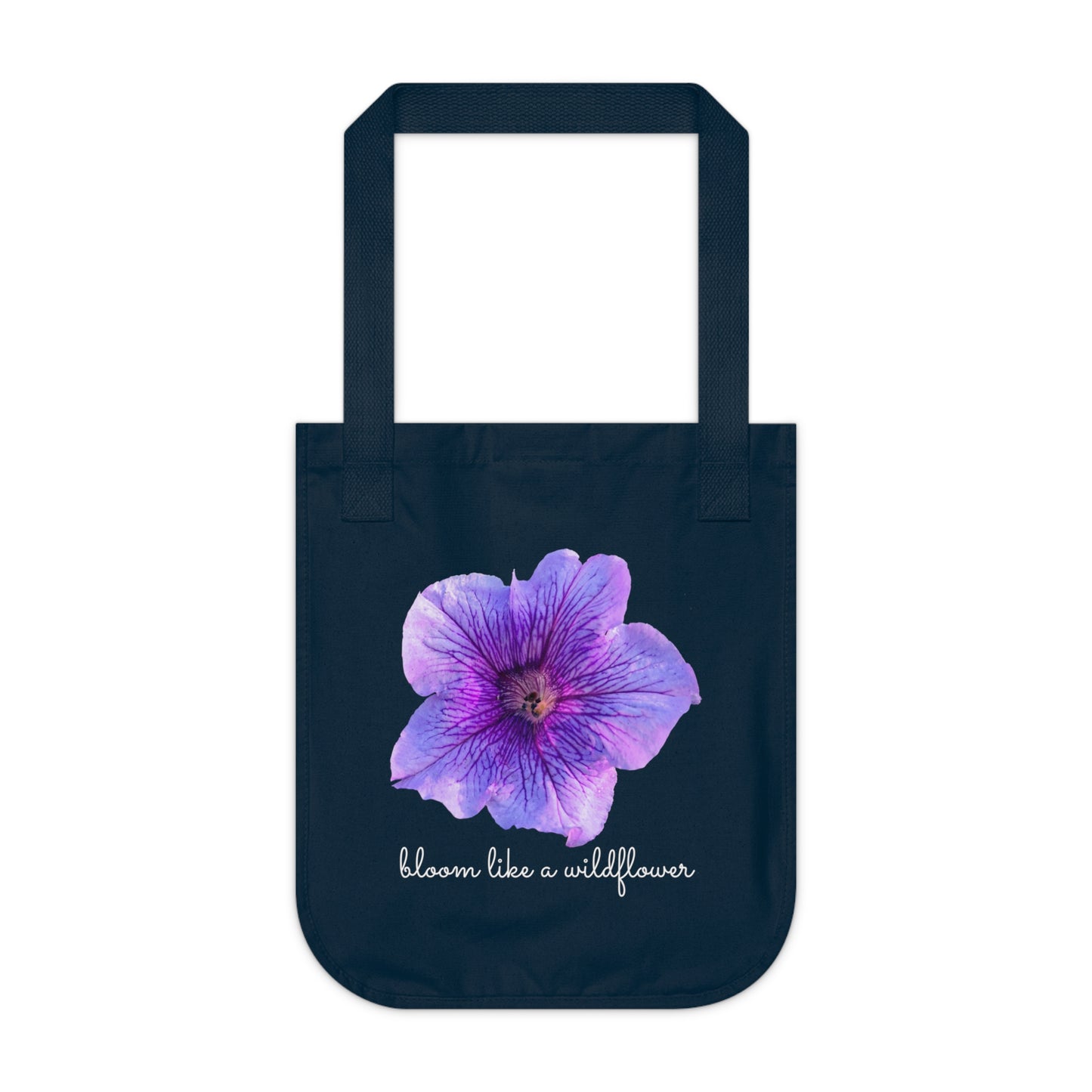 Organic Canvas Tote Bag | Wildflower Lovers