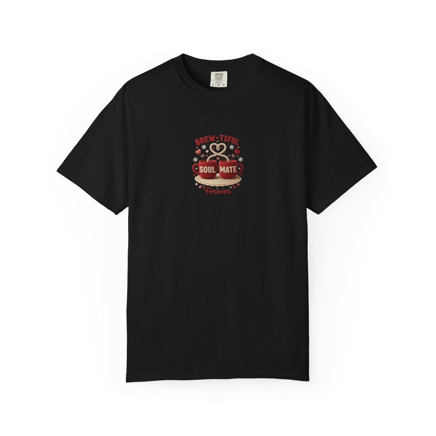 Brew-tiful Soul Mate Coffee Graphic T-Shirt - 14747