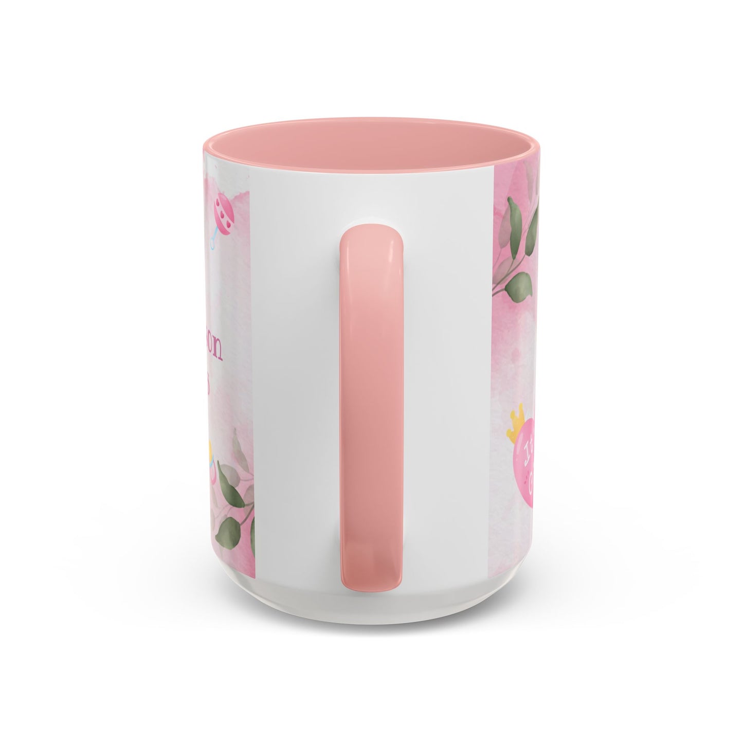 It's A Girl, Detail Customizable - Accent Coffee Mug (11, 15oz) - 11099